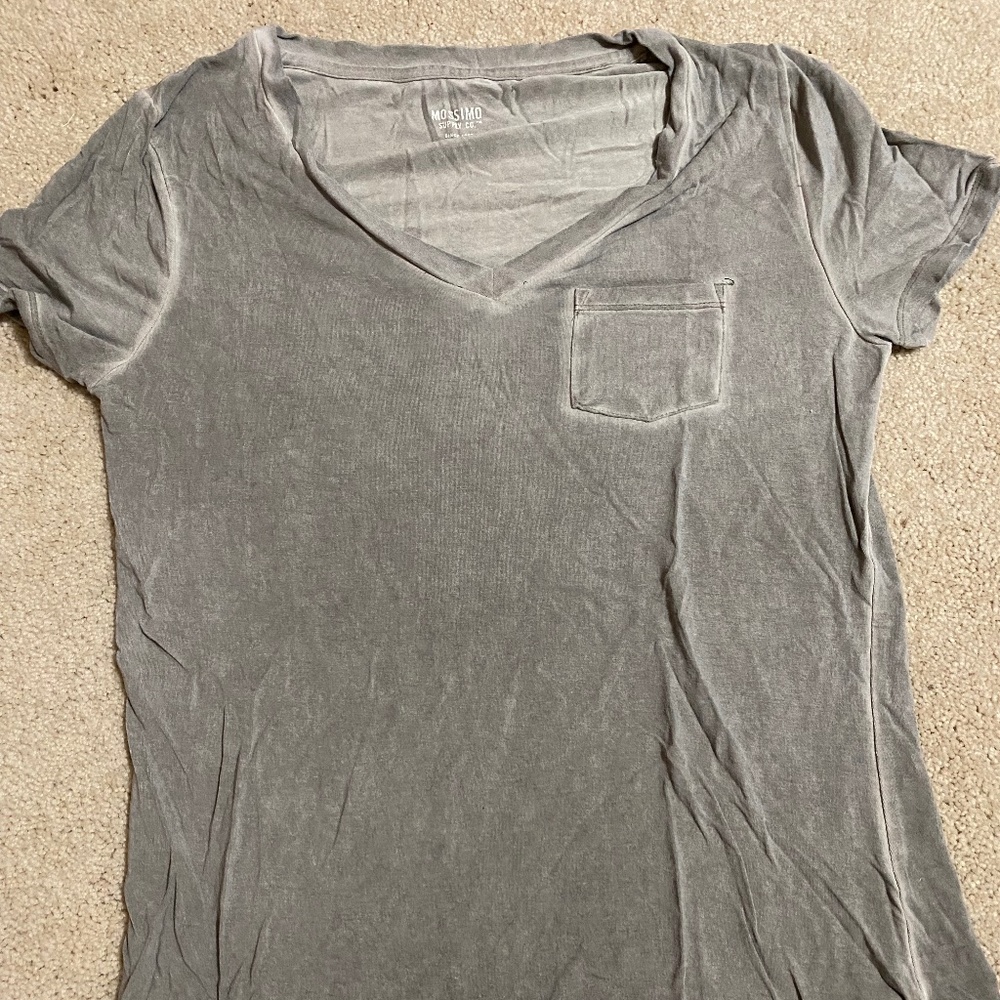 Distressed Slouchy Tee